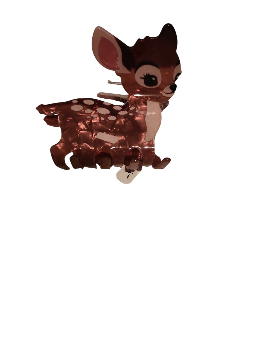 Disney Bambi Brown Acrylic Claw Clip